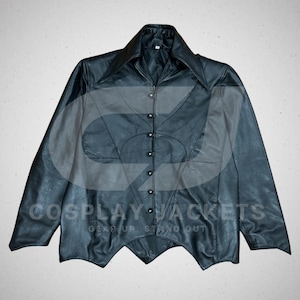 Inspired By Ghost Band Papa V Perpetua Leather Jacket | Papa Emeritus Vintage Concert Outfit | Ghost Band Cosplay Costume