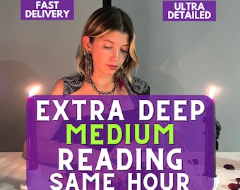 Lectura médium profunda a la misma hora, lectura médium detallada, perspectivas telepáticas, lectura psíquica rápida, lectura del amor
