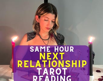 Same Hour Psychic Reading, Next Relationship & Soulmate Insight, Relationship Timing, Medium Clairvoyant Reading