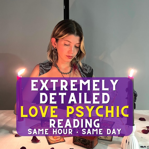 Love Psychic Reading, Honest No Tools Psychic Reading, Psychic 1 Hour, Accurate Detailed Reading, Same Hour Clairvoyant & Telepathy Guidance