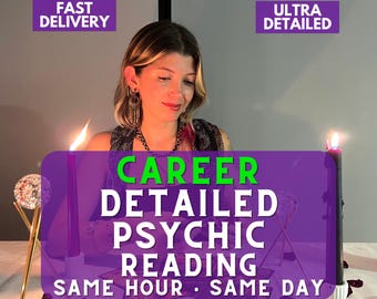 Career & Job Psychic Reading, Psychic 1 Hour Reading, Detailed Reading Tarot, Finance Accurate Reading, Psychic predictions