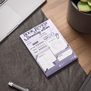 Book Review Sticky Notes - Notepads - Romantasy Edition