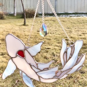 Stained Glass Koi Handmade