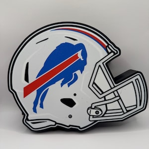 Buffalo Bills Helmet Light Up LED Sign