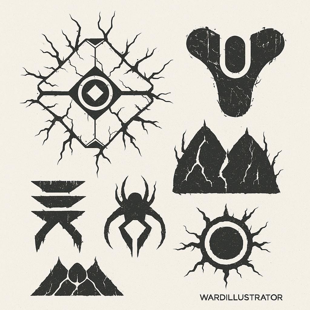 Destiny 2 titan art - Etsy México, image size:1024x1024