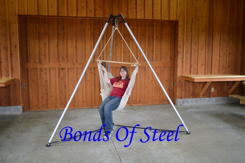 Bonds of Steel Portable Suspension Tripod BDSM Medium Model New Feet Mature image 1