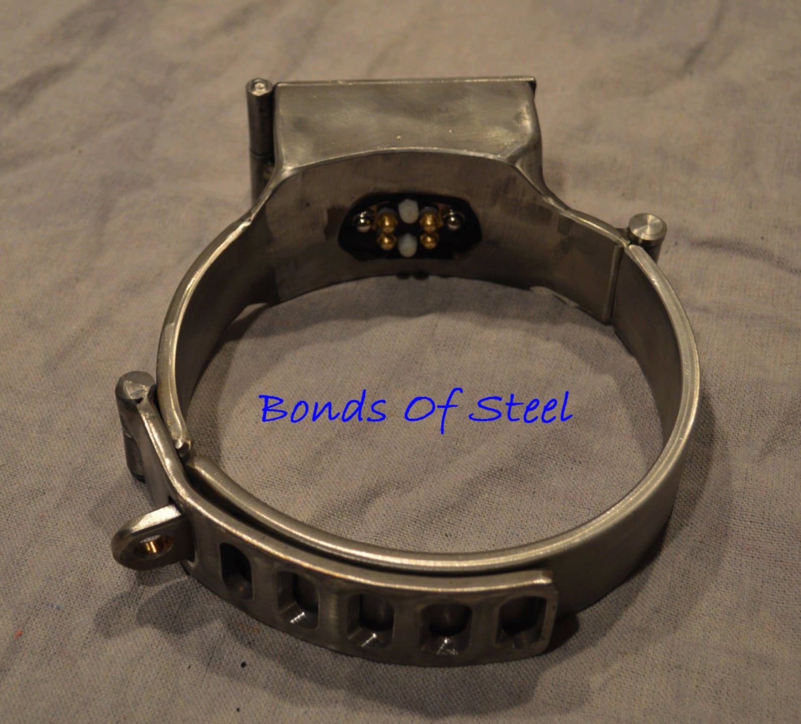 Stainless Steel Shock Collar BDSM Bonds of Steel Mature Etsy