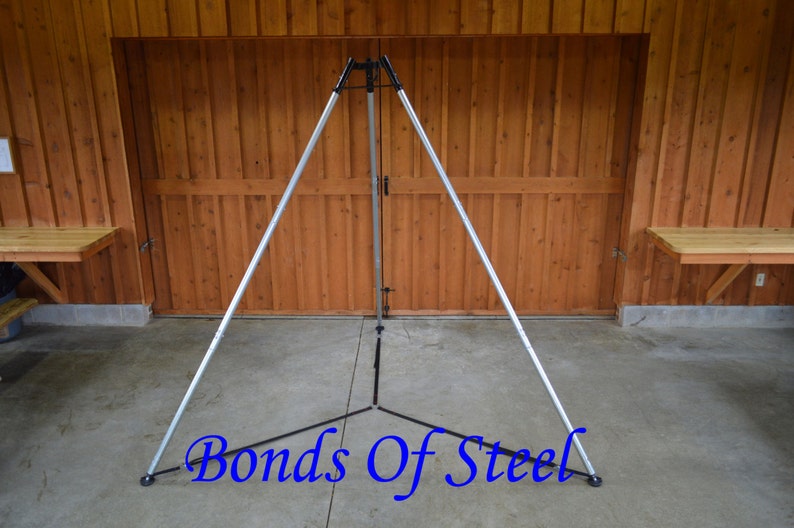 Bonds of Steel Portable Suspension Tripod BDSM Tall Model Mature image 1