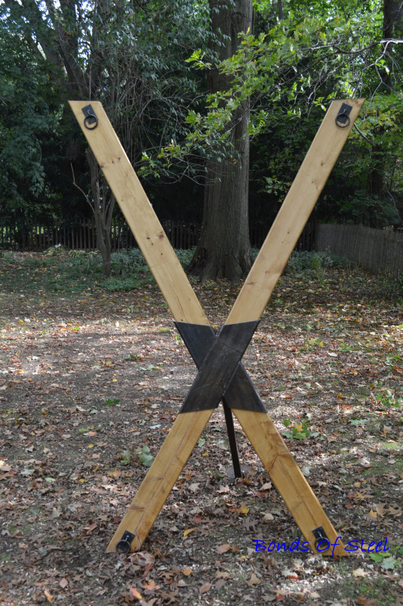 Portable St Andrews Cross Standard Model Mature Bonds of Steel Etsy