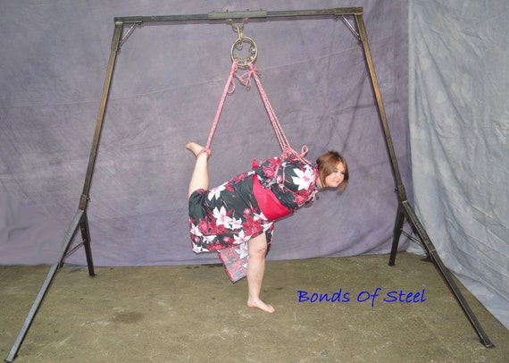 vintage american suspention bondage Portable Straight Leg Steel Suspension Frame Mature Bonds of Steel BDSM  Gear Dungeon Equipment Shibari Aerial Arts - Etsy