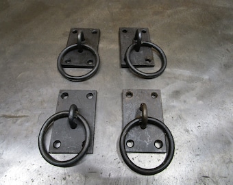 Four Wall Mounted Rings BDSM Bonds of Steel Mature