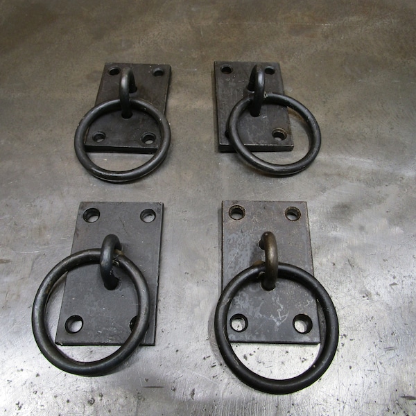 Four Wall Mounted Rings BDSM Bonds of Steel Mature