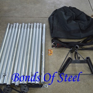 Bonds of Steel Portable Suspension Tripod BDSM Tall Model Mature image 4