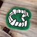 Green Vampire Teeth Tufted Rug – Thick Non-slip Carpet for Living Room ...