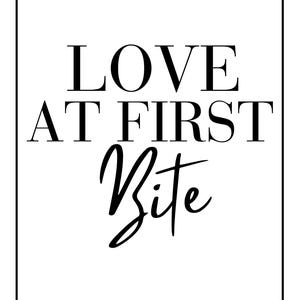Love At First Bite - Kitchen Prints