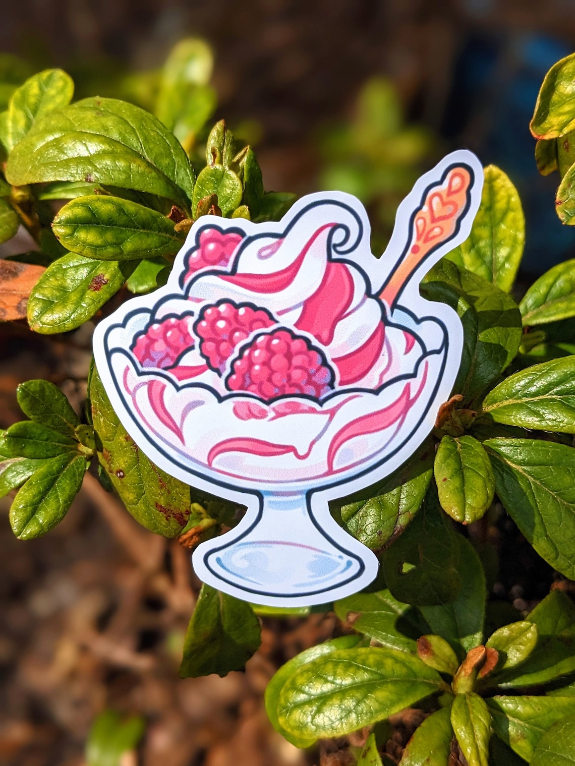 Raspberry Pie Sticker Dessert Stickers - (blueberry Pie, Raspberry Ice Cream, Blackberry ...