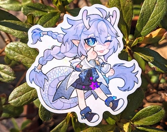 Bailu Sticker - Honkai Star Rail Glossy Vinyl Sticker