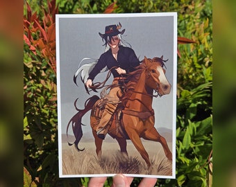 Boothill Art Print - Honkai Star Rail Fanart Print