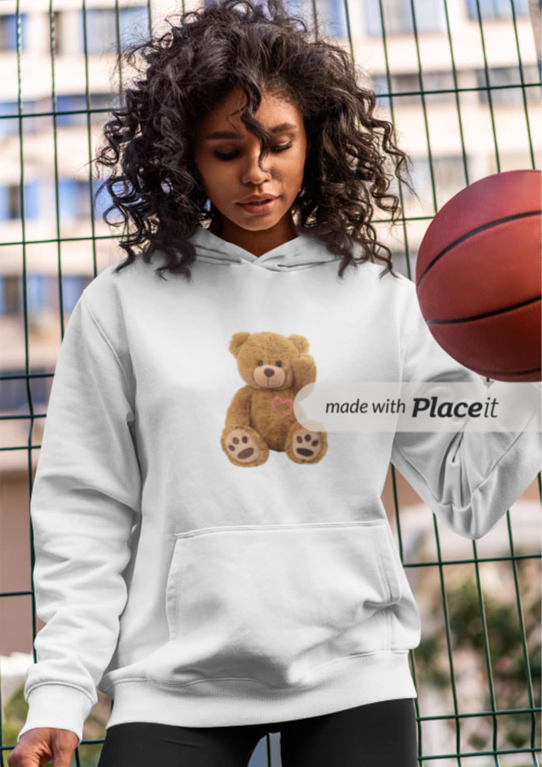 Teddy Bear Hoodie | Cute Plush Bear Graphic Sweatshirt - Etsy