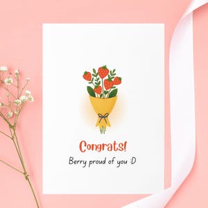 Cartão de felicitações de formatura engraçado para amigo Cartão de felicitações criativo Cartão de felicitações Trocadilho Cartão engraçado Cartão de felicitações ilustrado para formatura