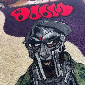Custom MF DOOM Rug
