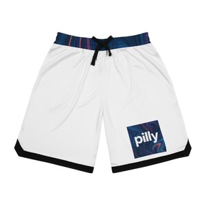 Stylish Basketball Rib Shorts, Summer Sportswear, Athletic Shorts, Casual Wear, Gym Fitness Gear, Gift for Athletes