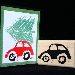 car rubber stamp