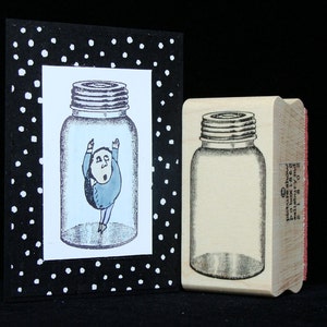 jar rubber stamp