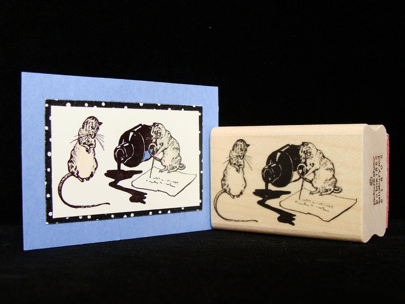 mice writing a letter