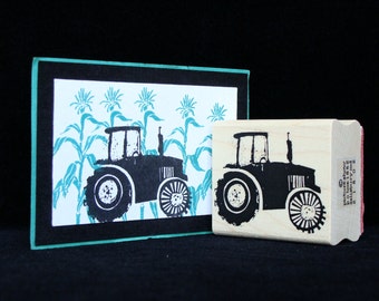 tractor rubber stamp