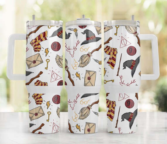 Harry Potter Tumbler Wrap PNG: 40oz Digital Download