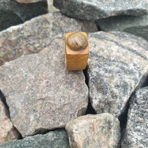 handmade wooden ring