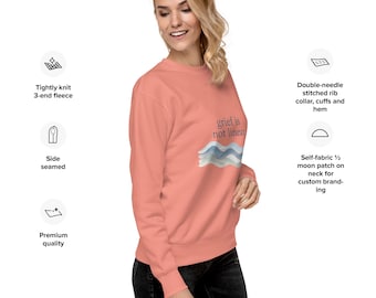 Grief Is Not Linear Sweatshirt, Grief Support Sweatshirt, Bereavement Gift, Sympathy Sweatshirt, Mental Health Sweatshirt, Healing Gift