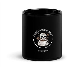 Death Before Decaf Mug Death Doula Gift Funny Hospice Worker Mug End of Life Doula Gift Coffee Lover Mug