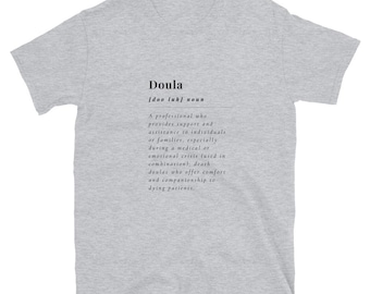 Doula Definition T-Shirt: Comfort Cotton Unisex Tee