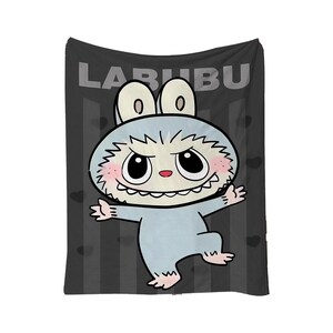 Double-Sided Flannel Throw Blanket 59"x39" (150x100cm) | Fuzzy Plush Fabric | All-Season Comfort | Machine Washable