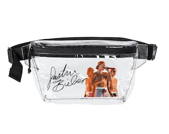 Male Pop Icon Clear Fanny | Justin B Fanny Pack