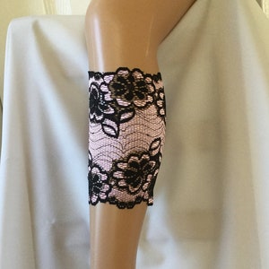 Valentines day gift ideas, gift under 10, bridal lace leg warmer booth cuff bridal accessories gift for her, bridal accessories, booth cuffs