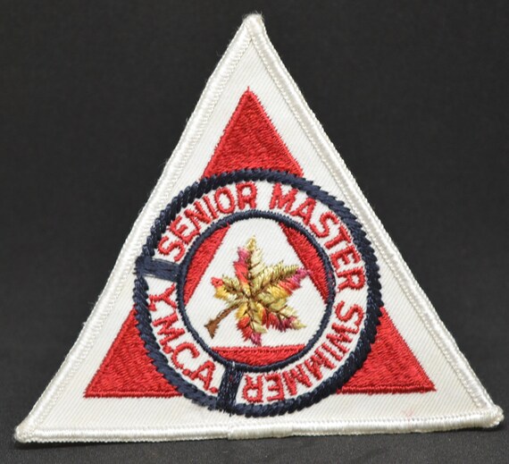 Vintage Senior Master Swimmer YMCA Canada Patch