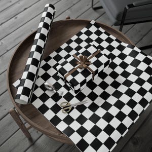 Checkered Race Car Wrapping Papers, Gift Wrap, Party Supplies, Craft Paper, Scrapbooking Sheets