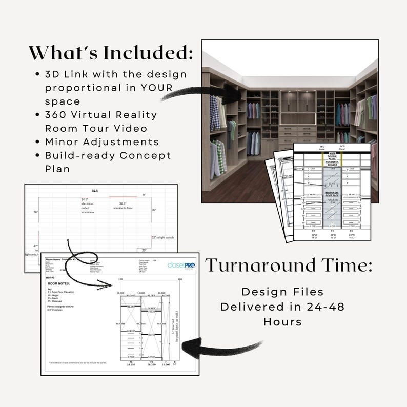 Custom Walk-in Closet Design Service New Closets Crafty Closet Walk in ...