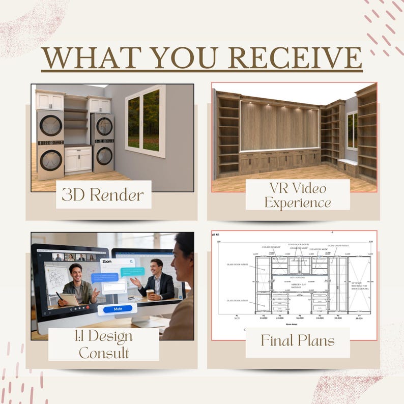 Custom Storage Layout Custom Home Storage Design Service, 1:1 Layout (digital Design) - Etsy