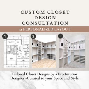 Custom Closet Design Planner Closet Layout Walk In Closet DIY Closet Plan Home Organization Closet Template