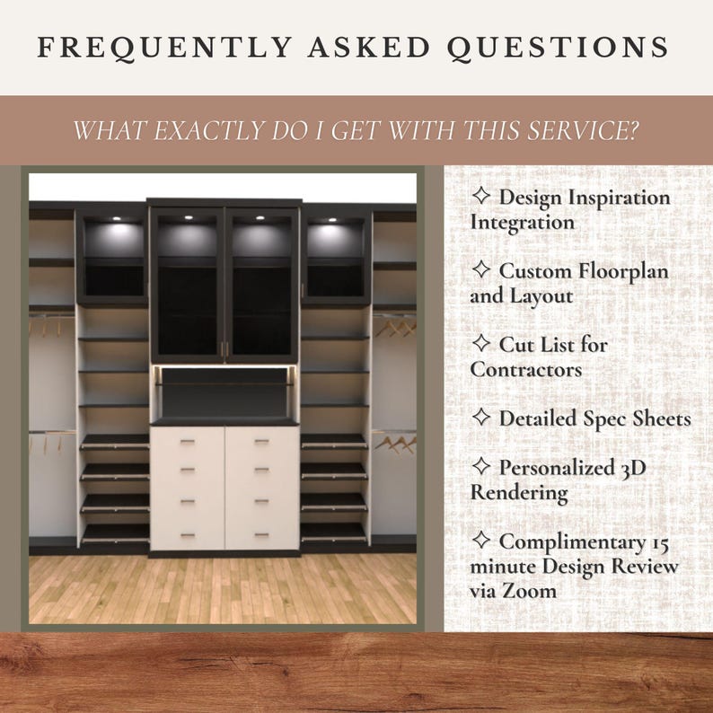 1:1 Custom Service Personalized Closet Design Planner Closet Layout ...