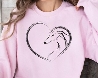 Chemise pour chien en soie Windhound, t-shirt graphique pour chiot dessin au trait minimal