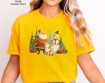 Christmas Shiba Inu T-Shirt, Festive Holiday Dog Lover Gift