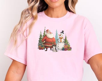 Chihuahua Christmas T-Shirt, Festive Dog Graphic Tee