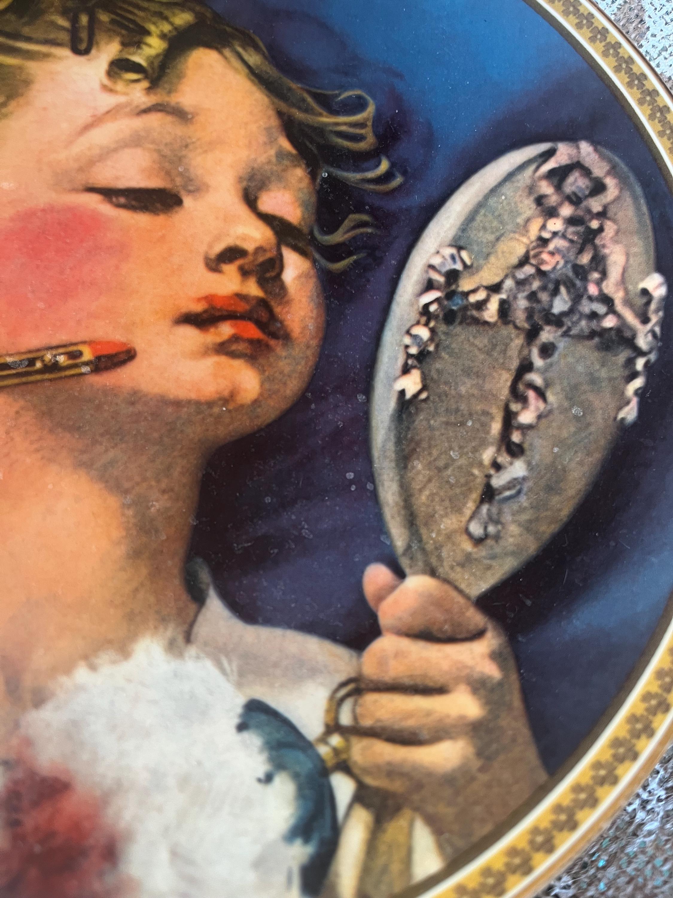 Vintage Norman Rockwell Collector Plate “making Believe at the