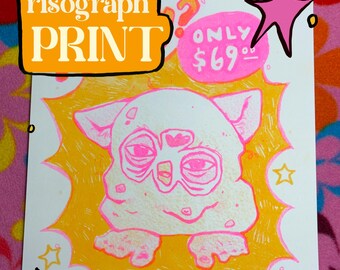 furby? - risograph print