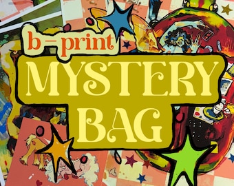 MYSTERY B-GRADE print/sticker bag!